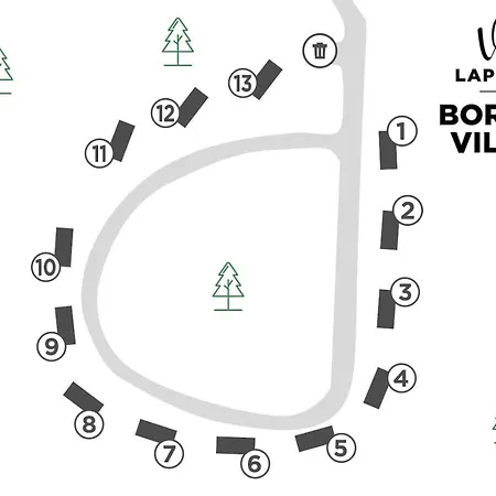 Hébergement de vacances Borealis Village 8 With A Nature View, Fireplace, Sauna, Kitchen Muonio