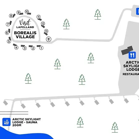 Casa vacanze Borealis Village 8 With A Nature View, Fireplace, Sauna, Kitchen *